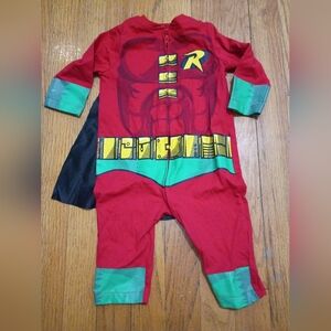 Batman Kids One Piece- Red and Green